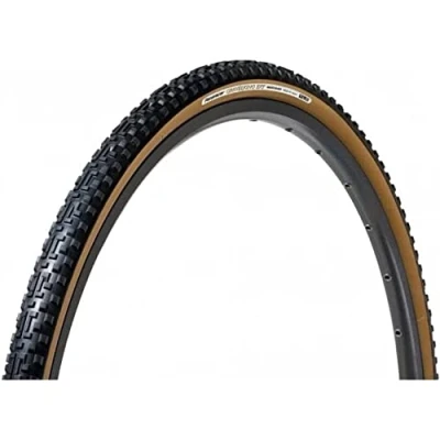 Image of Panaracer GravelKing EXT TLC Folding Tyre : Black/Brown, 700 x 38c