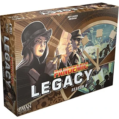 Image of Z Man Games Pandemic Legacy Season 0 Board Game Ages 14+ For 2 to 4 Players 60 Minutes Playing Time