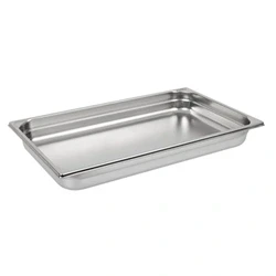 Image of Matfer Bourgeat Stainless Steel 1/2 Gastronorm Tray 65mm