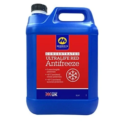 Image of Morris Ultra Life Red Antifreeze 5 litres