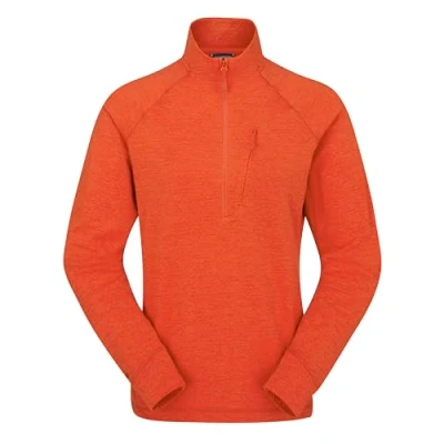 Image of Rab Women&#039;s Nexus Pull On Lightweight Fleece Jacket for Trekking &amp; Climbing Red Grapefruit Large