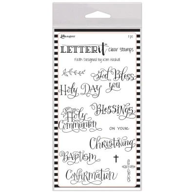 Image of Letter It Stamp Set Faith