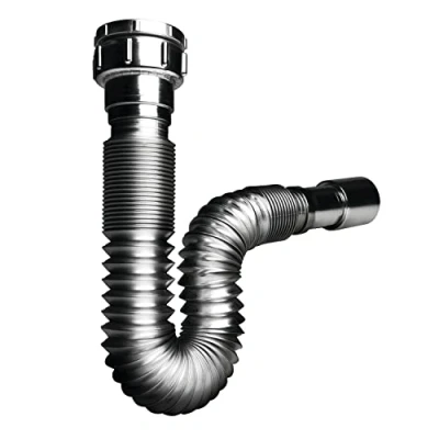 Image of Wirquin 30722044 Extendible Siphon for Sink D4050, Chrome