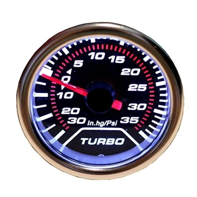 Image of Etopars Car Motor Universal Smoke Tint Len 2&quot; 52mm Psi Turbo Indicator Boost Bar Gauge Meter