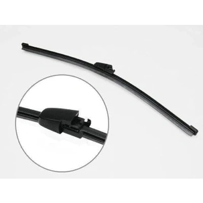 Image of HQ AUTOMOTIVE Rear Blade Windscreen Wiper Blades fits VW Transporter 1pc Replacement T5 2003 2009 Graphite Coated Natural Rubber No Smear Judder Free Model HQ18B V3