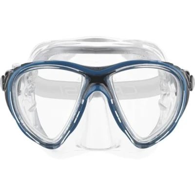 Image of Cressi Big Eyes Evolution Crystal Scuba Diving and Snorkeling Mask Turquoise