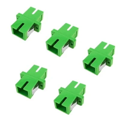 Image of Elfcam Fiber Optic Adapters and Couplers SC/APC to Singlemode Simplex (5PCS)
