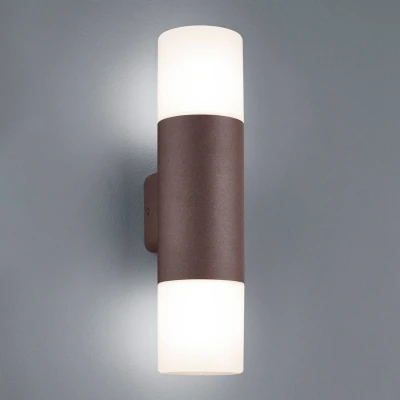 Image of Trio Lighting Hoosic outdoor wall light, 2 bulb