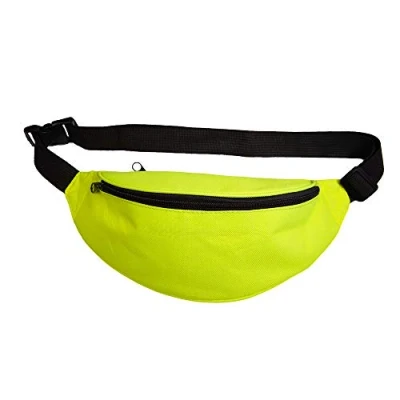 Image of Wicked Costumes Adult Bum Bag Fancy Dress Party Accessory Neon Yellow