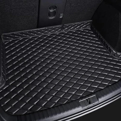 Image of Boot Liner, for Dacia Sandero 3/Sandero Stepway III 2021 2024 Custom Pads Pallet Protectors, Dog Friendly Waterproof With Raised Edges, Interior Accessories,A