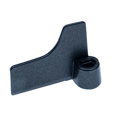 Image of vhbw Dough Hook Compatible with Panasonic SD206, SD250, SD2500, SD 2500WXE, SD2501 Bread Maker Mixing Paddle, 6.7 x 5 cm, Aluminium Alloy, Black