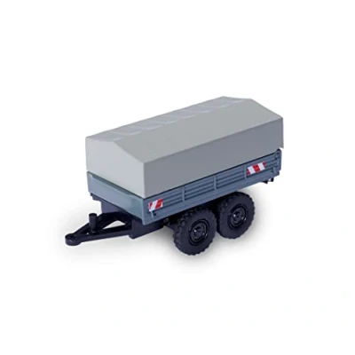 Image of Carson 500504156 Tarpaulin Trailer for Unimog Accessories, Model Making, 1:87