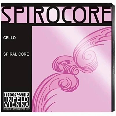 Image of Thomastik Einzelsaite für Cello 4/4 Spirocore C Saite Spiralseilkern, Silber umsponnen, stark