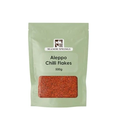 Image of Aleppo Chilli Flakes (Pul Biber) 500g by Manor Springs