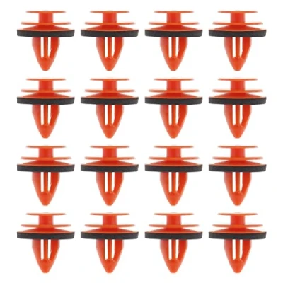 Image of VGOL 40PCS Door Trim Panel Clips with Sealer 80999VE000 Compatible 350Z Almera Tino Micra Navara Primera Qashqai Terrano X Trail Car Mounting Retainer Fastener