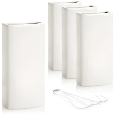 Image of com four® 4x air humidifier heating radiator suspension inside water evaporator made of ceramic (white suspension)