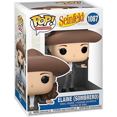 Image of Funko POP! TV: Seinfeld Elaine Benes In Sombrero Collectable Vinyl Figure Gift Idea Official Merchandise Toys for Kids &amp; Adults TV Fans Model Collectors and Display