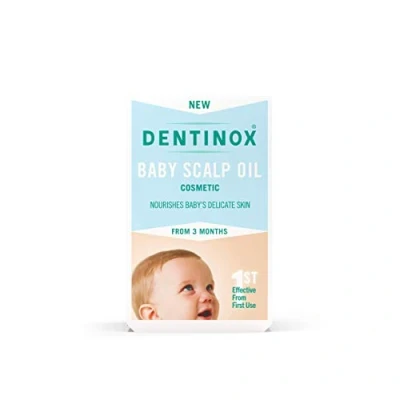 Image of Dentinox Baby Scalp Oil for Nourishing Babies Dry Scalp, 30 ml (Pack of 6)