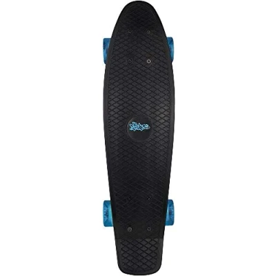 Image of Muuwmi No Rules Fun Skateboard, Unisex, Skateboard fun, schwarz/blau, One Size