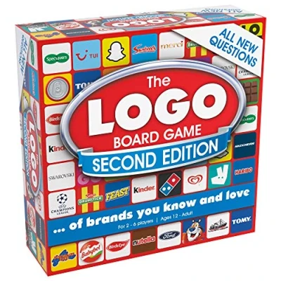 Image of Drumond Park The LOGO Board Game Second Edition Family of Brands And Products You Know Love, Games For Adults Kids Suitable From 12+ Years