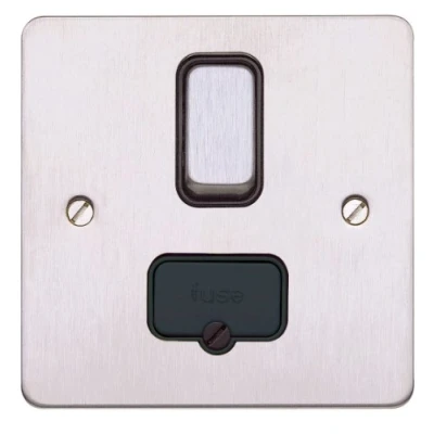 Image of MK Edge K14941BSSB 13A Double Pole Switched Connection Unit