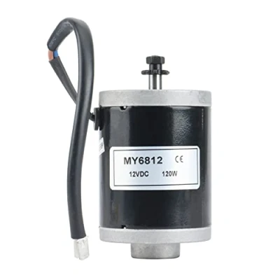Image of Micvtve Brushed Motor MY6812 12V 120W High Speed with Sprocket Scooter Small Brush Belt Pulley Electric