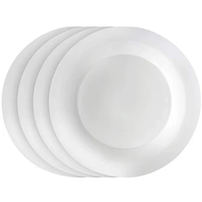 Image of Denby 53048905 James Martin Everyday 4 Piece Dinner Plate Set, Porcelain