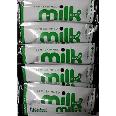 Image of 12 x 10ml UHT Semi Skimmed Milk In A Stick by Lakeland Dairies