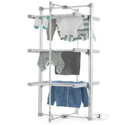 Image of lakeland Dry:Soon 3 Tier Heated Clothes Airer Indoor Drying Flexible Costs Pennies To Run