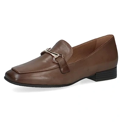 Image of CAPRICE Women&#039;s 9 24201 41 Loafer, Taupe Nappa, 4 UK