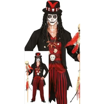 Image of FIESTAS GUIRCA, S.L. Men&#039;s Voodoo Sorcerer Costume