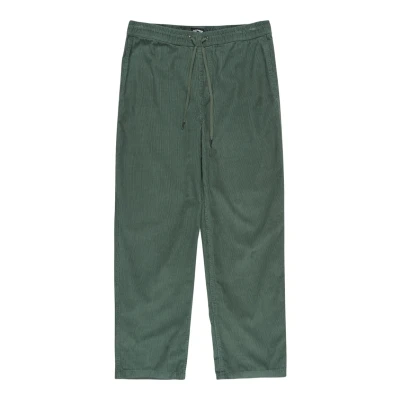 Image of Billabong Elastic Waist Pants Larry Cord Pant Men&#039;s Green XL