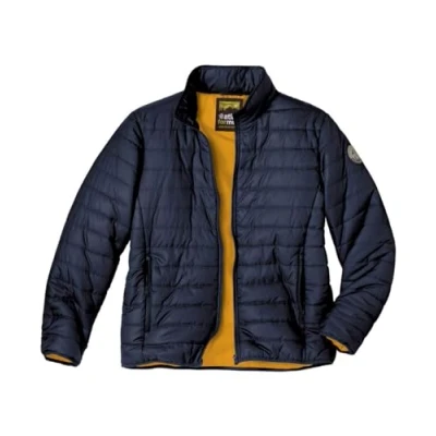 Image of ATLAS FOR MEN Puffer Jacket Mens Down Water Repellent, Lightweight, Packable Outdoor Coat Full Zip Through Jackets UK Sizes S to 4XL Marine