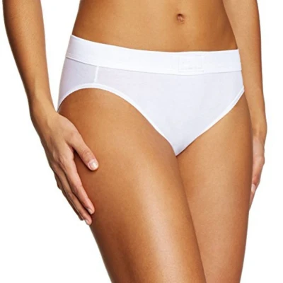 Image of Sloggi Women&#039;s Double Comfort Tai Brief, White, 8