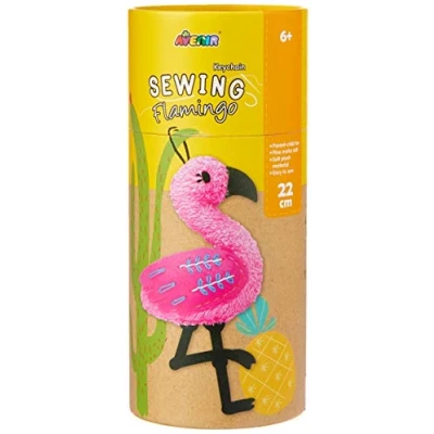 Image of Avenir CH1635 Sewing Keychain Flamingo, Multi Colour