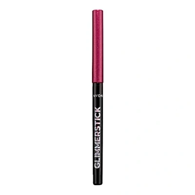 Image of Avon Glimmerstick Diamonds Shimmery Waterproof Eyeliner Fuchsia With Vitamin E 0.28g