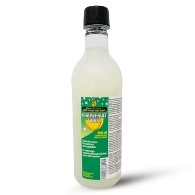 Image of Zero Sugar Grapefruit Tonic Soda Syrup Concentrate 500 ml Make 12.5 Litres of Free Soft Drink by Adding Flavouring to Carbonated Sparkling Fizzy Water