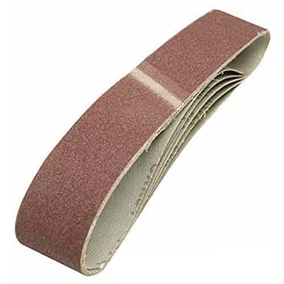 Image of Silverline Sanding Belts 50 x 686mm 5pk 80 Grit