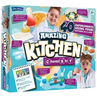 Image of John Adams Amazing Kitchen Chemistry: Cooking up scientific fun in the kitchen! Kids Science STEM/ STEAM Ages 8+