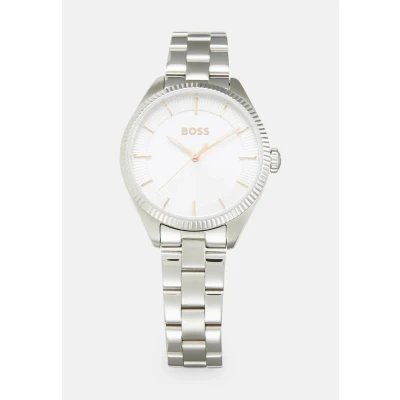 Image of BOSS Analogue Quartz Watch for Women SAGE Collection with Silver Stainless Steel Bracelet 1502726