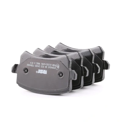 Image of 1K0698451D brake pad set FERODO PREMIER ECO FRICTION FDB4058 not prepared for wear indicator with caliper screws accessories