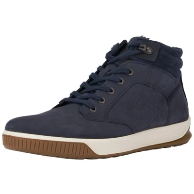 Image of ECCO Men&#039;s Bypath Tred Ankle Boot, Navy Night Sky, 6 UK