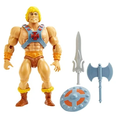 Image of Masters of the Universe Origins He Man Action Figure, Character for Storytelling Play and Display, Gift 6 to 10 Years Adult Collectors, HGH44