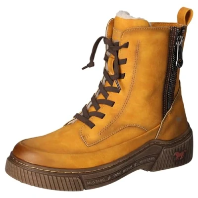 Image of Mustang Women&#039;s 1436 609 Booty, Yellow, 8 UK