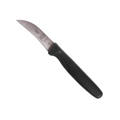 Image of Mercer Culinary Birds Beak Peeling Knife, Stainless Steel, Stainless, 16.9 x 1.3 2 cm