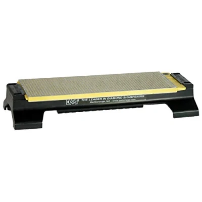 Image of DMT W250CX WB 10 Inch Coarse/Extra Coarse DuoSharp Bench Stone with Base Black