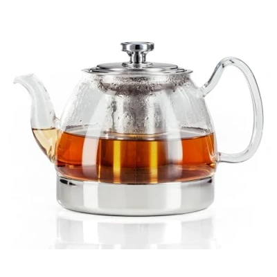 Image of Judge Hob Top Induction 900ml Glass Teapot