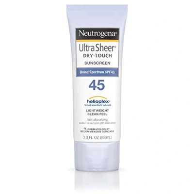 Image of Neutrogena Ultra Sheer Dry Touch Sunblock, SPF 45, 88 ml