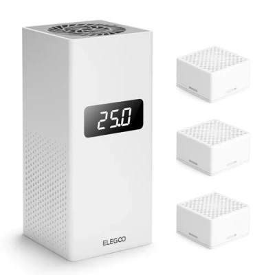 Image of ELEGOO Smart Mini Heater for Resin 3D Printer, Intelligent with Air Filtration, Temperature Control, Compatible MSLA/DLP/LCD Printers