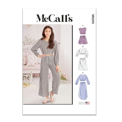 Image of McCall&#039;s M8295A Girl/Girl Plus Sportswear A (7 8 10 12 14 16)